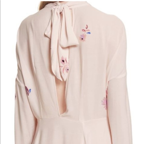 Free People Gemma Mock Neck printed tunic dress, size XS, like new condition - Picture 3 of 6